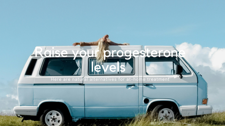 How to regulate progesterone naturally.