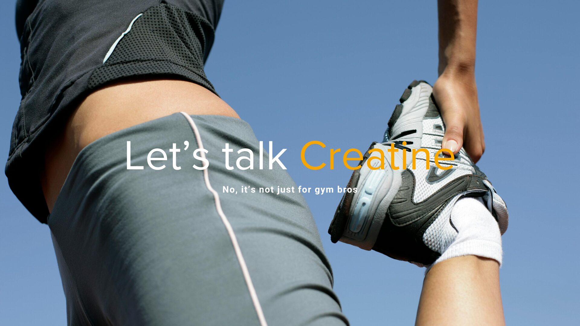 Let's talk creatine